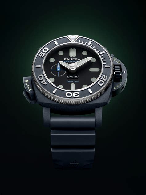 panerai submersible elux lab-id pam01800|underwater elux lab id.